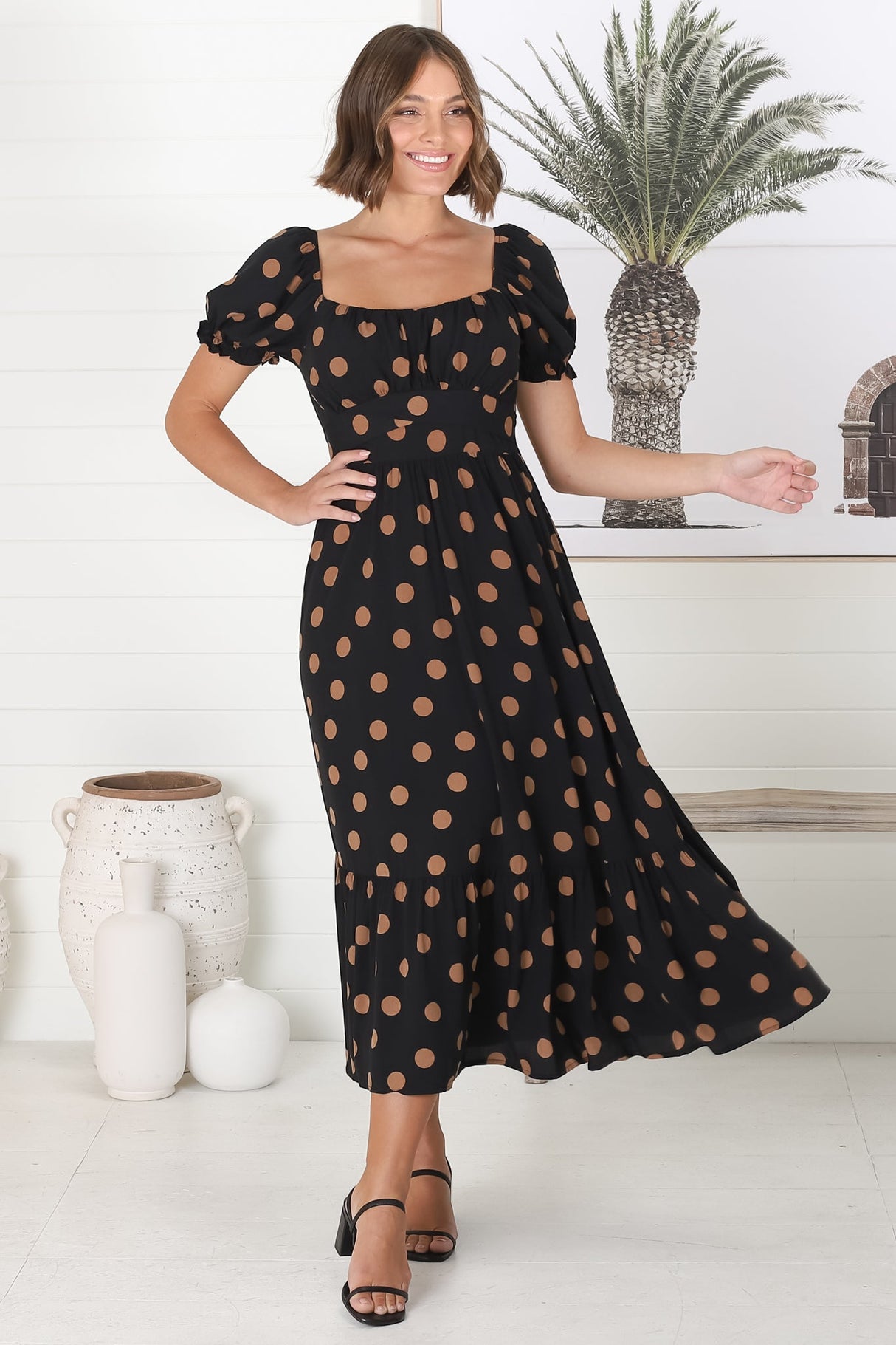 Celie - Mahony Midi Dress