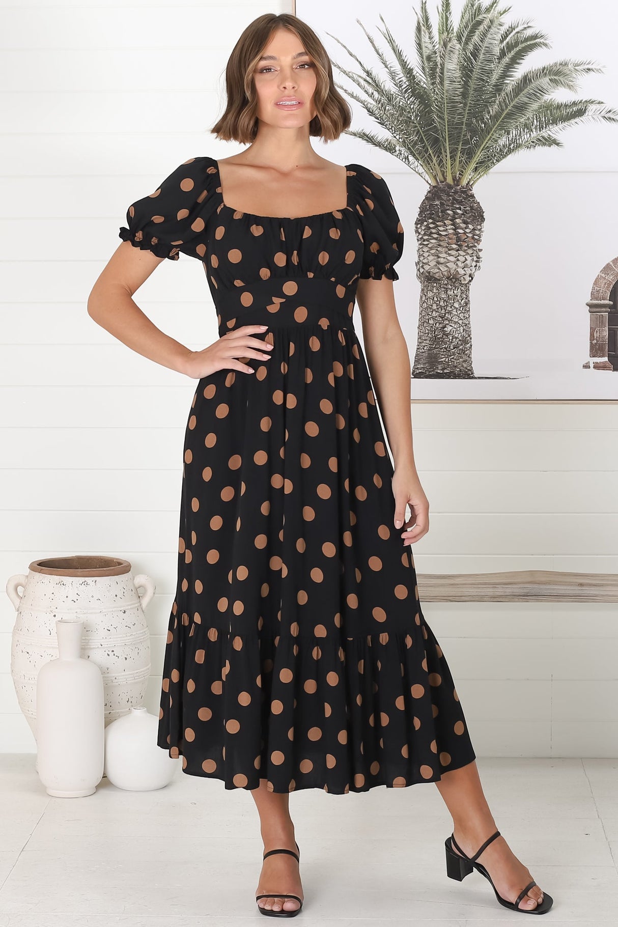 Celie - Mahony Midi Dress