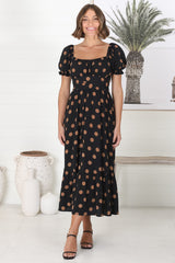 Celie - Mahony Midi Dress