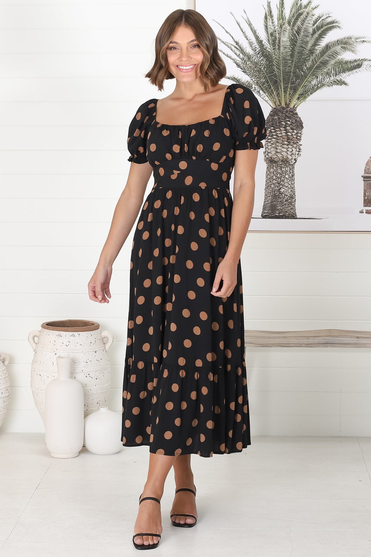 Celie - Mahony Midi Dress