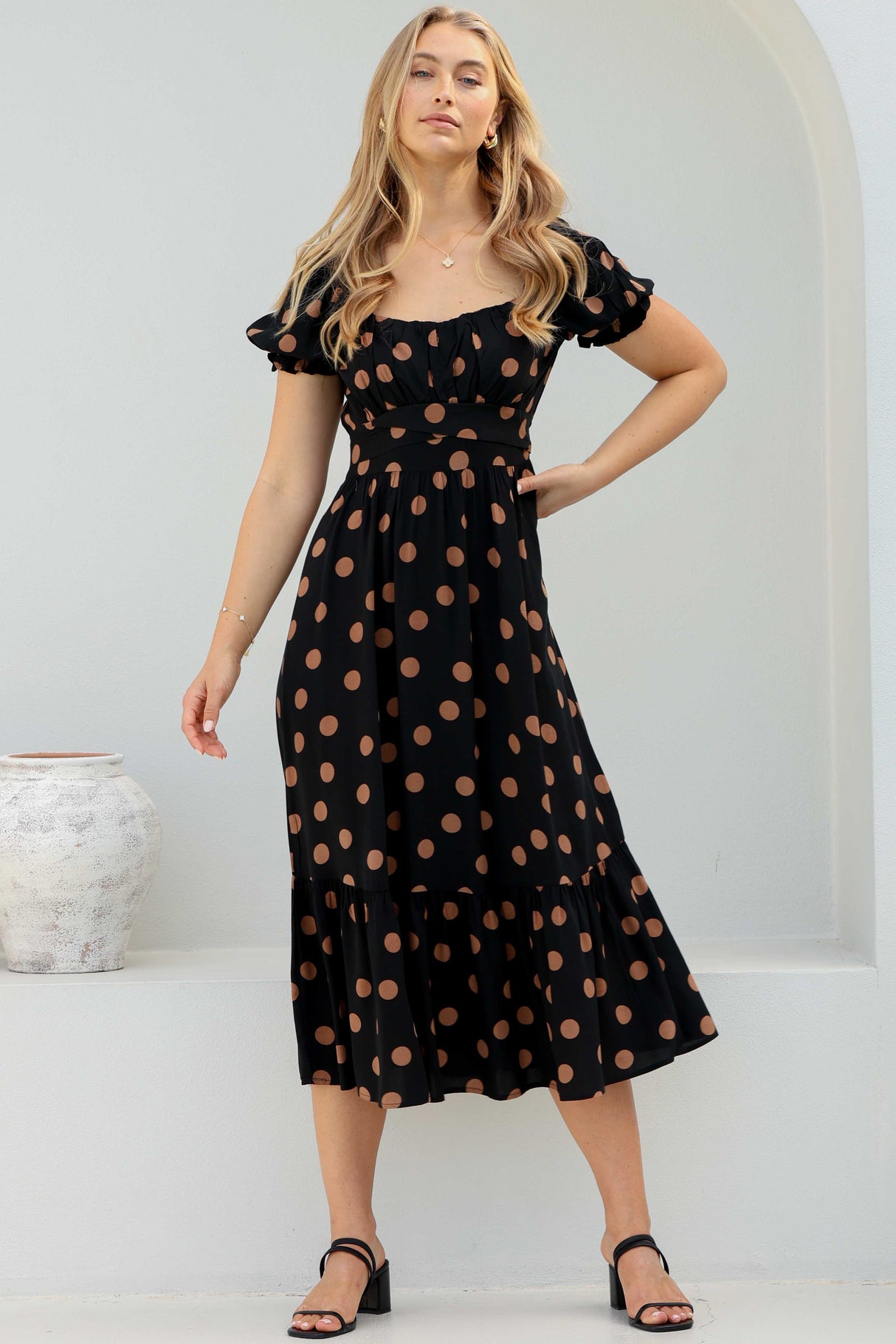 Celie - Mahony Midi Dress