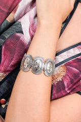 Chalamet Bracelet - Antique Silver