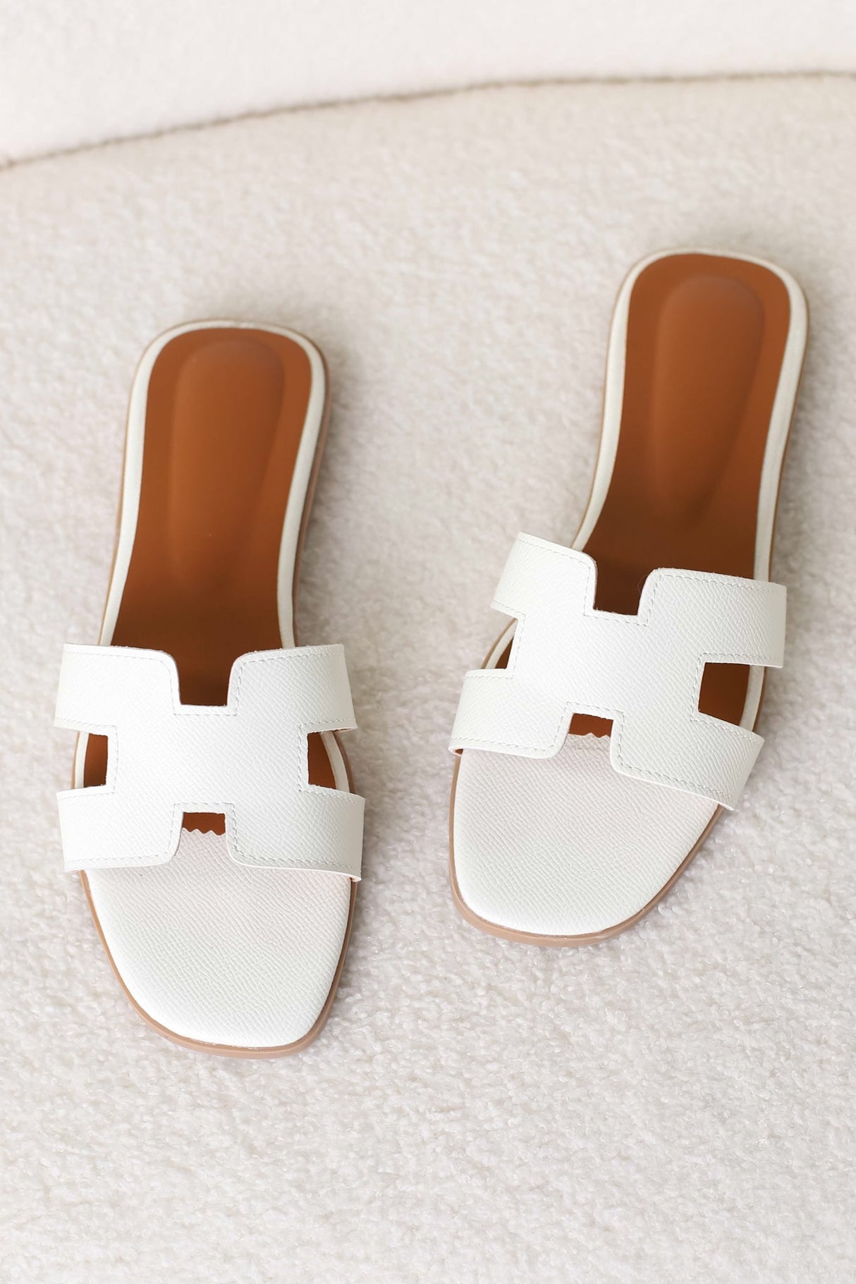 Charly Slides - White