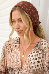 Chaser Headscarf - Chocolate