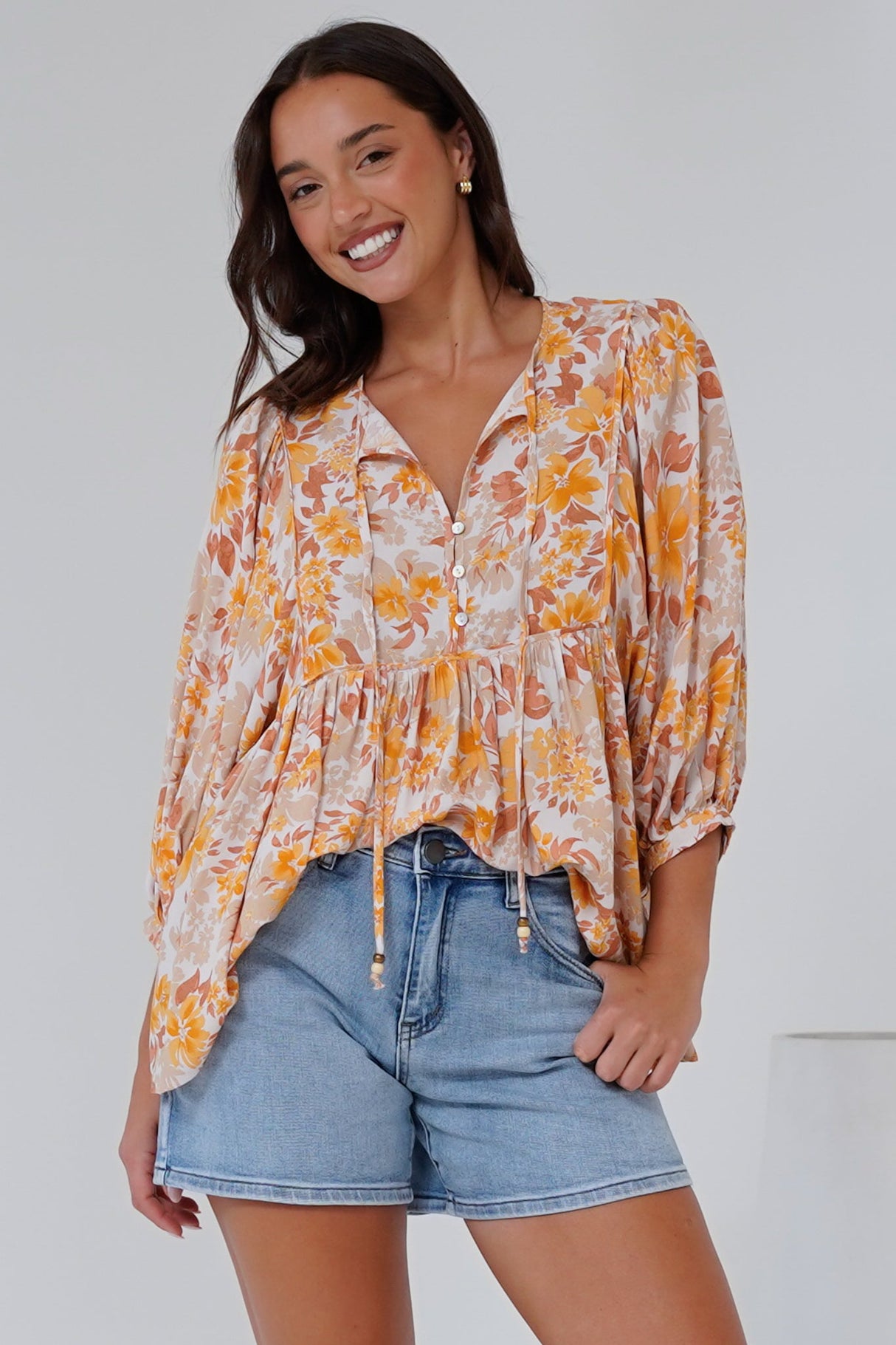 Chi Blouse - Favia Print