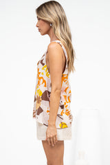 Connie Top - Kona Print