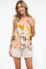 Connie Top - Kona Print
