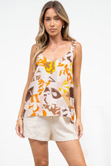 Connie Top - Kona Print
