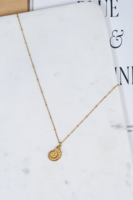 Cyprea Necklace - Gold