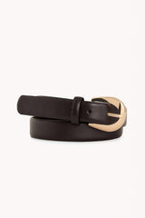 Daisy Belt - Dark Cacao/Gold