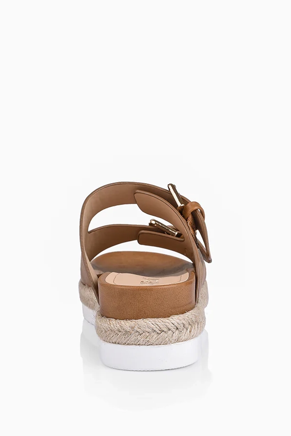 Denmark Footbed Slides - Tan Softee