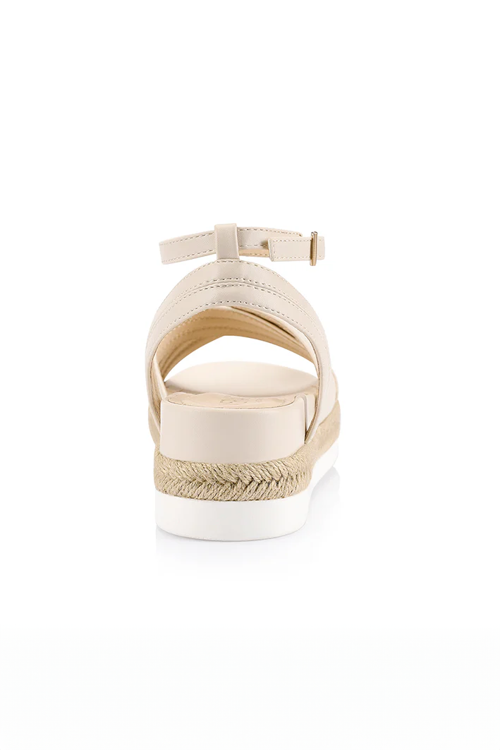 Dezzie Footbed Sandals - Bone Softee