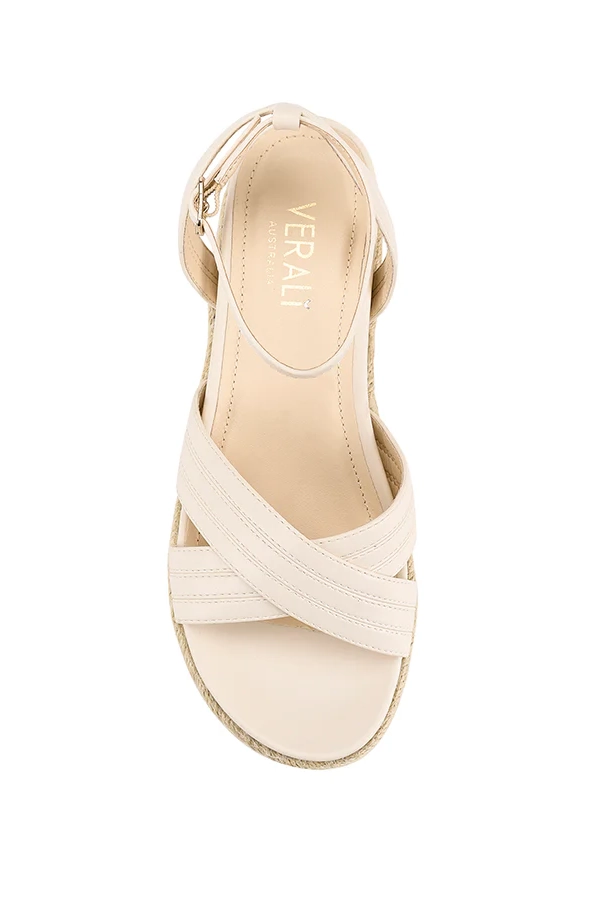 Dezzie Footbed Sandals - Bone Softee