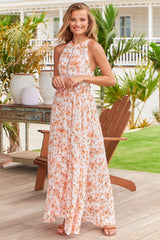 Endless - Prairie Apricot Maxi Dress