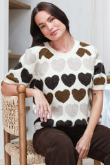 Filippa Knit Top in Coffee