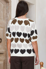 Filippa Knit Top in Coffee