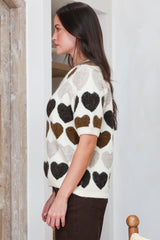 Filippa Knit Top in Coffee