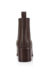 Fillipin Chelsea Ankle Boots - Chocolate Brown