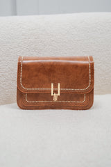 Garner Crossbody Bag - Brown