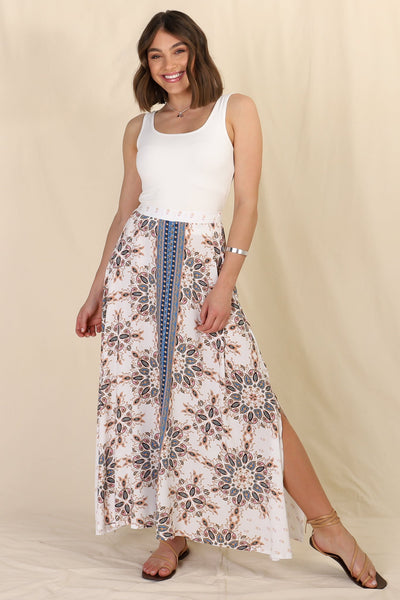 Gemstone Maxi Skirt