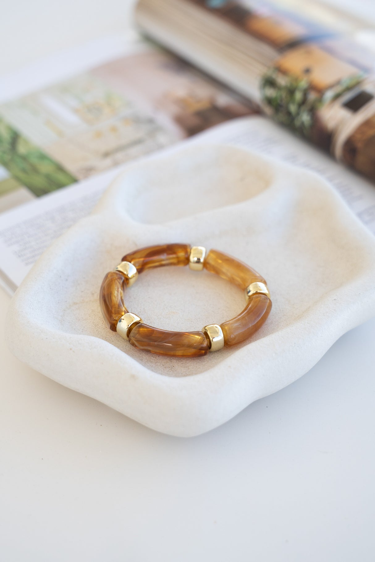Goldie Bracelet - Amber