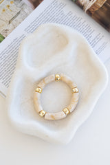 Goldie Bracelet - Cream