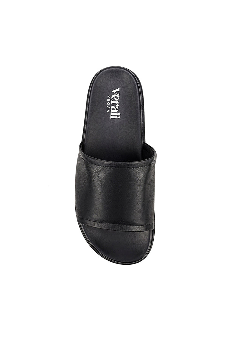 Hades Flatform Slides in Distressed Black