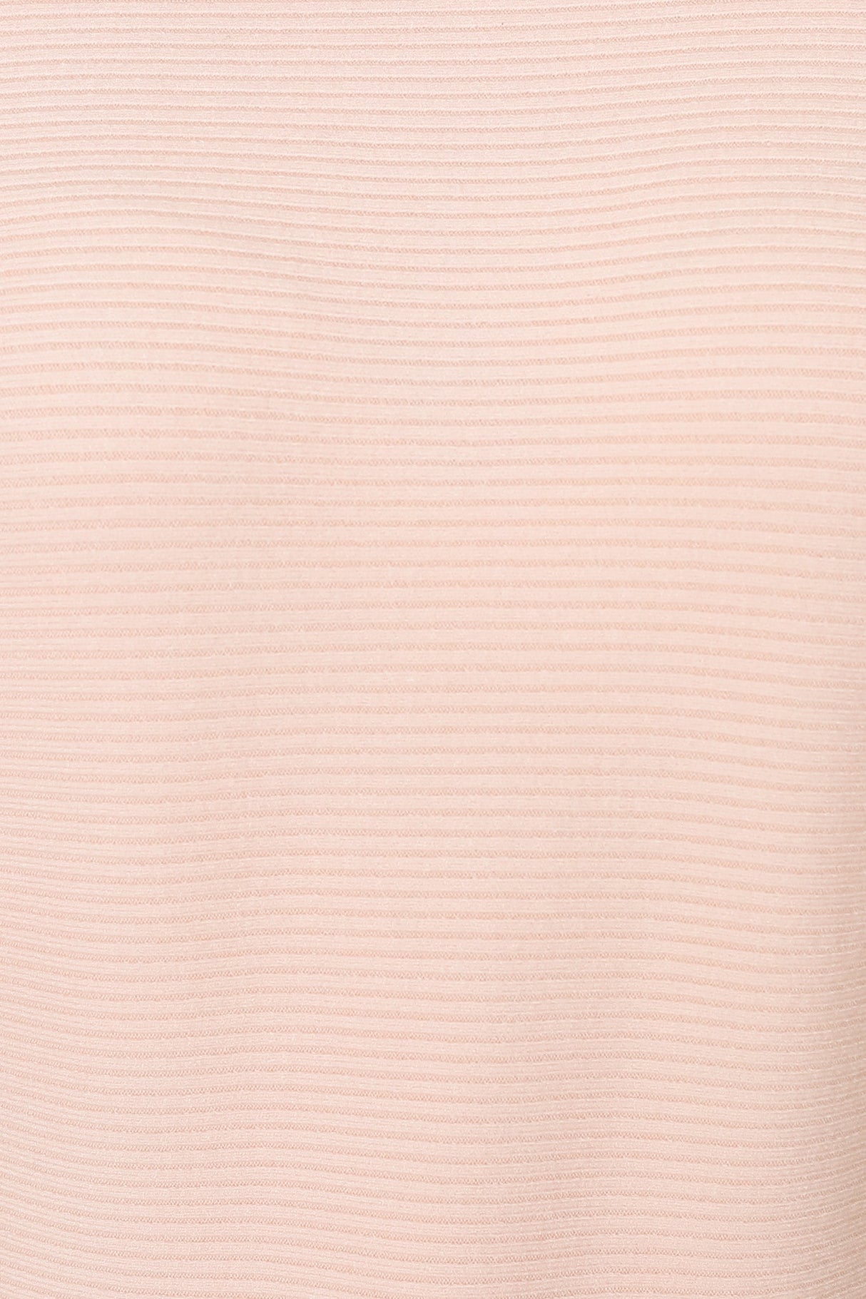 Havanah Knit Top - Boat Neckline Ribbed Top in Blush