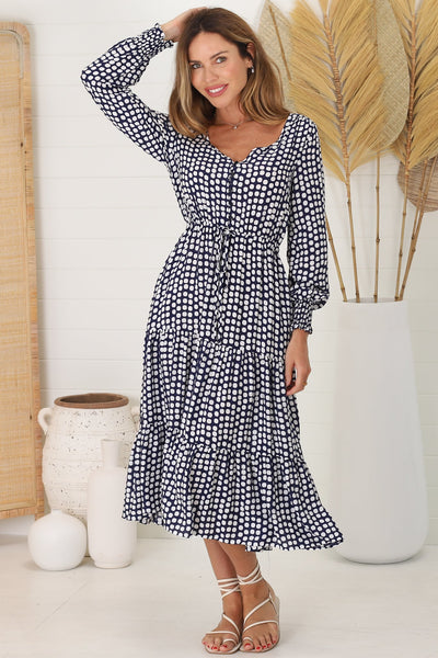 Suzie - Maryanne Maxi Dress - Navy