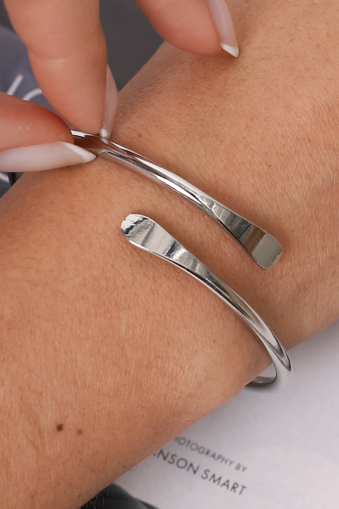 Bryn Cuff Bracelet - Silver