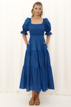 Karrigan Maxi Dress - Blue