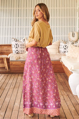 Reeva - Rose Maxi Skirt