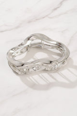 Lina Claw Clip - Silver