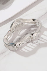 Lina Claw Clip - Silver