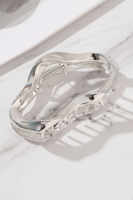 Lina Claw Clip - Silver
