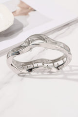 Lina Claw Clip - Silver