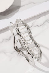 Lina Claw Clip - Silver