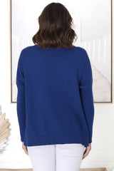 Lorna Jumper - Blue