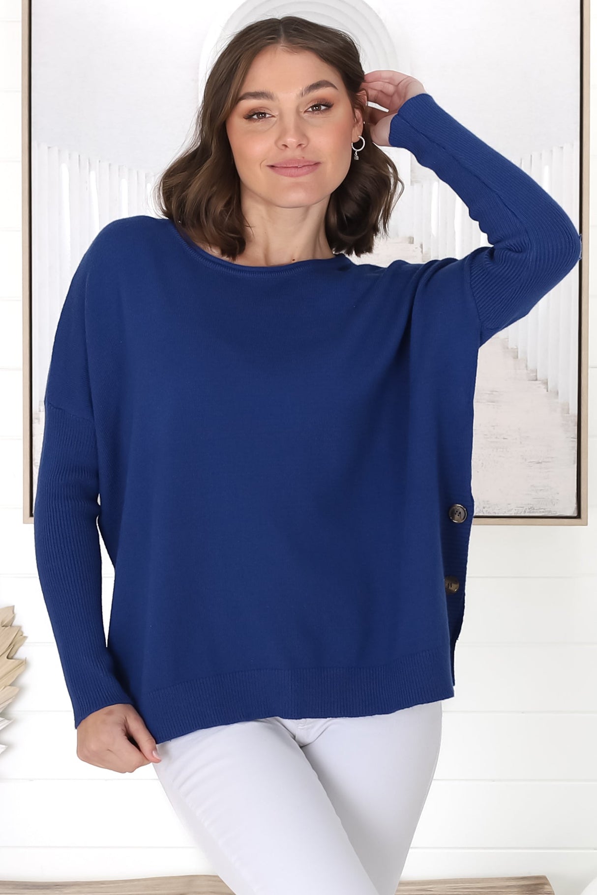 Lorna Jumper - Blue