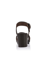Lulu Clogs in Chocolate Brown