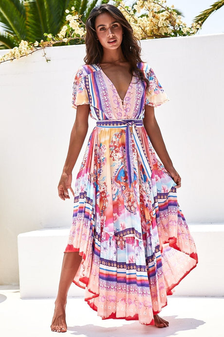 Jaase Lunar Maxi Dress Multicolour