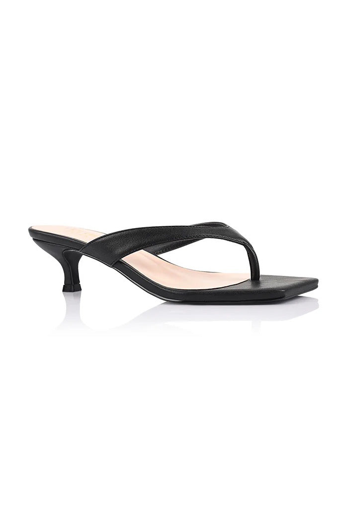 Martha Kitten Heels - Black