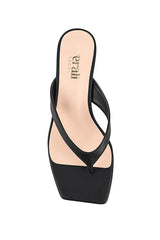 Martha Kitten Heels - Black