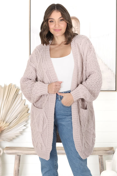 Matty Cardigan - Blush
