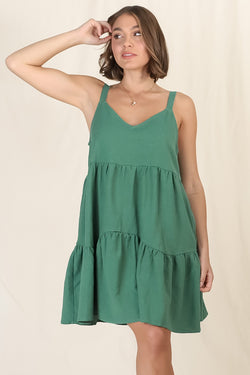 Missy Mini Dress - Green