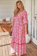 Molli - Pink Lemonade Maxi Dress