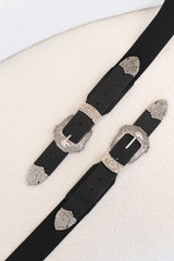 Nash Elasticated Western Buckle Belt - Black