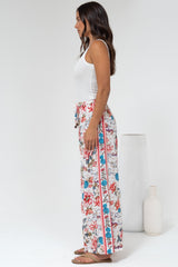Tarin Pants - High Waisted Wide Leg Pants in Safia Print