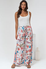 Tarin Pants - High Waisted Wide Leg Pants in Safia Print