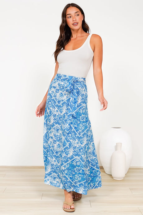 Orlia Maxi Skirt - Alix Print